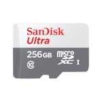 SanDisk mälukaart microSDXC 256GB Ultra Class 10 + adapter