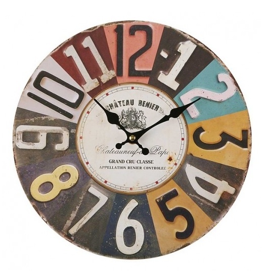 BGB seinakell Wall Clock Chateau Vintage (5x28x28cm)