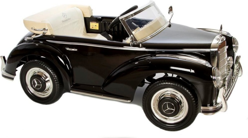 Leggodt elektriauto Mercedes 300S 12V, must