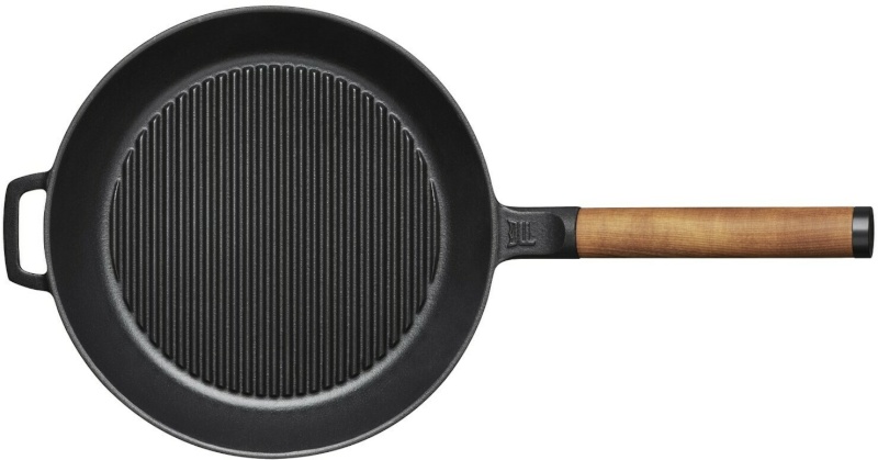 Fiskars malmist grillpann Norden Grill Pan, 26cm, must/pruun