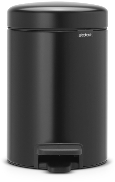 Brabantia prügikast Pedal Bin newIcon 3l, matt must