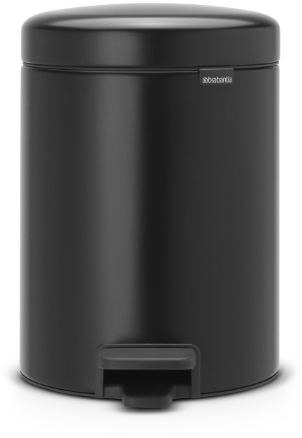 Brabantia prügikast Pedal Bin newIcon 5l, matt must
