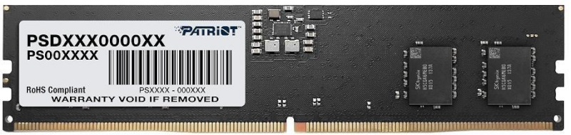 Patriot mälu Memory Signature DDR5 8GB 4800 (1x8GB) CL40