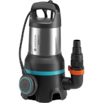 Gardena aiapump 25000 Submersible Pump for Dirty Water, must/hõbedane