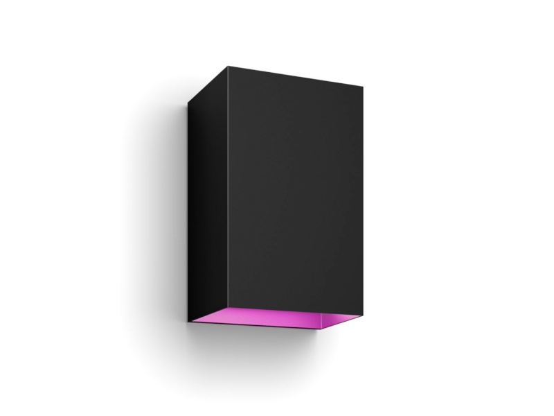 Philips väline seinavalgusti Hue Resonate White and Color LED Wall Light, must