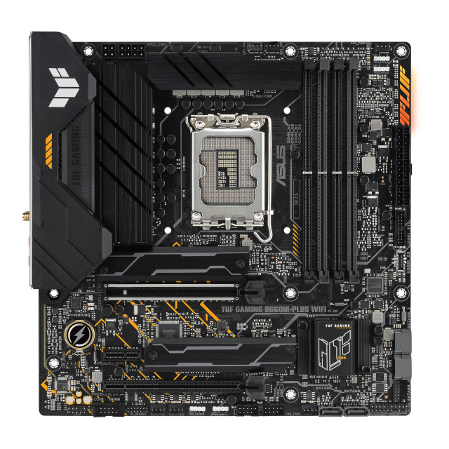 ASUS emaplaat TUF GAMING B660M-PLUS WIFI Intel LGA1700 DDR5 mATX, 90MB1AZ0-M0EAY0