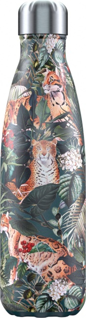 Chilly's termos-/joogipudel Tropical Leopard 500ml