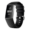 Randmerihm Silicone Replacement Band (Fitbit Charge 2), must - suurus L (170-206mm)