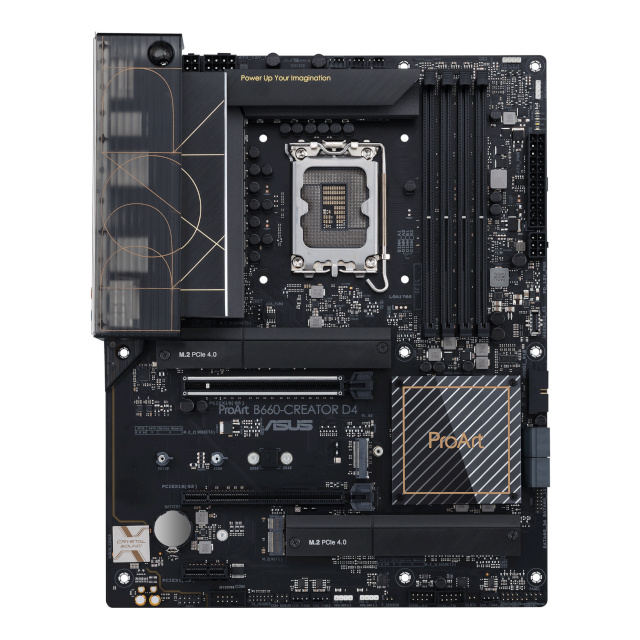 ASUS emaplaat PROART B660-CREATOR D4 Intel LGA1700 DDR4 ATX, 90MB19F0-M0EAY0