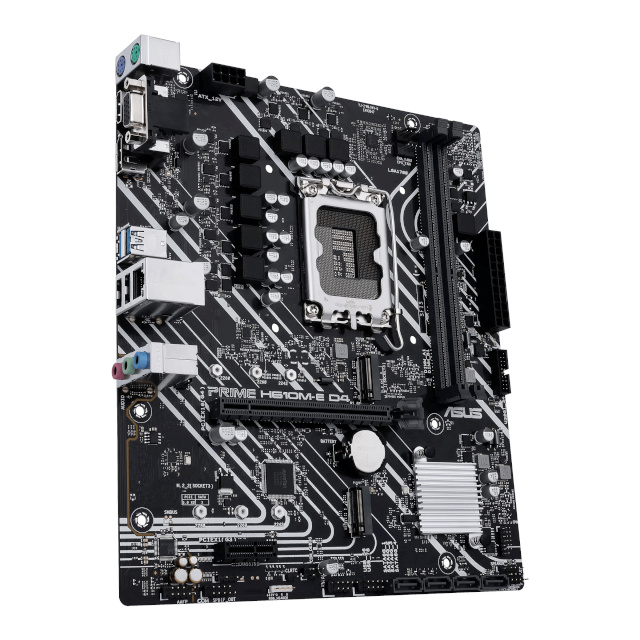 ASUS emaplaat PRIME H610M-E D4-CSM Intel LGA1700 DDR4 mATX, 90MB19N0-M0EAYC