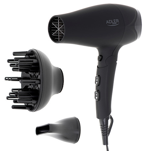 Adler föön AD 2267 Hair Dryer, 2100W, must 