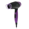 Adler föön AD 2260 Hair Dryer, 1600 W, must/lilla