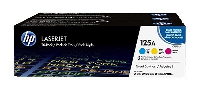 HP tooner No. 125A CF373AM CMY