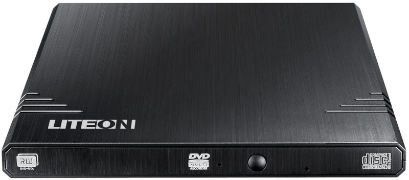 Liteon väline kirjutaja DVD/CD Wrtiter Ext 8x USB must (EBAU108)