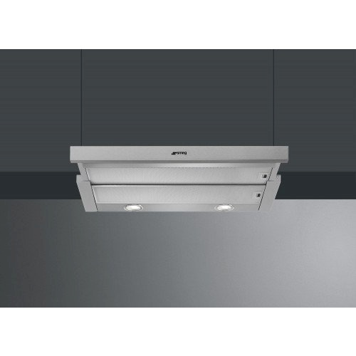 SMEG õhupuhastaja KSET600XE integreeritav, teleskoop, 60 cm, roostevaba esipaneel, 581m3/h, 66 dB