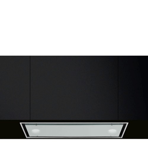 SMEG õhupuhastaja Dolce Stil Novo, integreeritav, 72 cm, roostevaba teras/valge