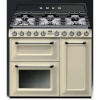 Smeg gaasipliit TR93P Victoria, 6 x gaas, 3 x elektriahi, aurupuhastus, 90 cm, kreem