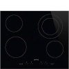 SMEG pliidiplaat SE364ETD 4 x Hilight, 60cm, must, lõigatud serv