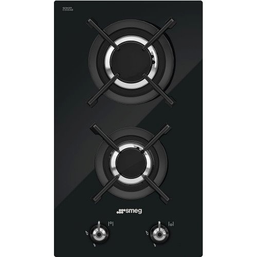 SMEG pliidiplaat PV332CN Classic, 2 x gaas, 30cm, must