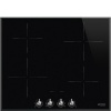 Smeg pliidiplaat SI364BM Classic, 4 x induktsioon, 60 cm, faasitud serv