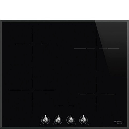 Smeg pliidiplaat SI364BM Classic, 4 x induktsioon, 60 cm, faasitud serv