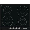 SMEG pliidiplaat SI964NM Victoria, 4 x induktsioon, 60cm, must, must raam