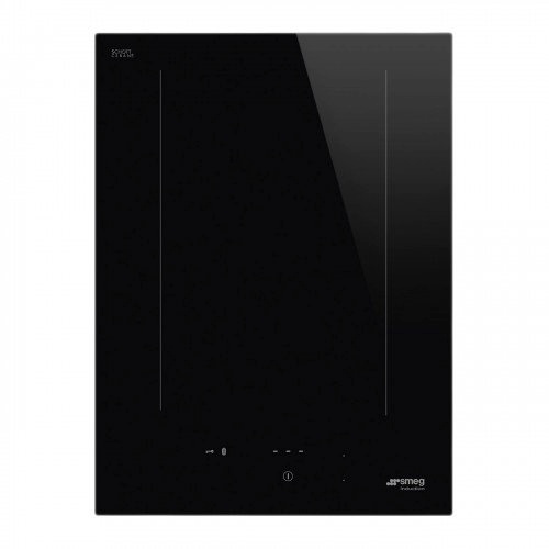 Smeg pliidiplaat SIM3323D 2 x induktsioon, 38 cm, lõigatud serv, must