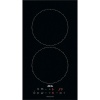 AEG induktsioonpliidiplaat IKB32300CB Domino, 2x induktsioon, 29cm, must, lõigatud servad