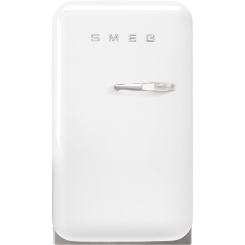 SMEG minibaar FAB5LWH5, 50-ndate stiil, 73 cm, 40 dB, elektrooniline juhtimine, valge, 34 l