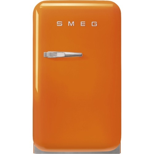 SMEG minibaar FAB5ROR5, 50-ndate stiil, 73 cm, 40 dB, elektrooniline juhtimine, kreem, 34 l
