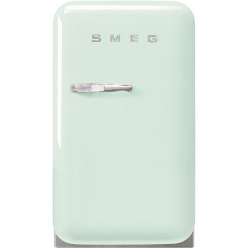 SMEG minibaar FAB5RPG5, 50-ndate stiil, 73 cm, 40 dB, elektrooniline juhtimine, pastellroheline, 34 l