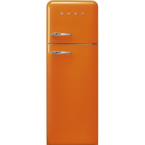 Smeg külmik FAB30ROR5 50-ndate stiil, 172cm, 37dB, 222/72 l, mehaaniline, parem, oranž