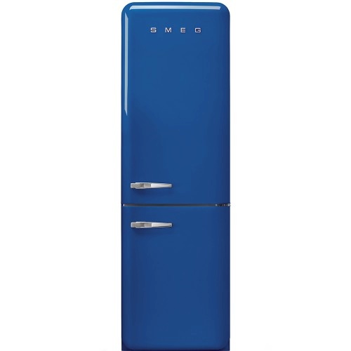 Smeg külmik FAB32RBE5 50-ndate stiil, NoFrost, 196cm, 234/97 l, 37dB, elektrooniline juhtimine, sinine