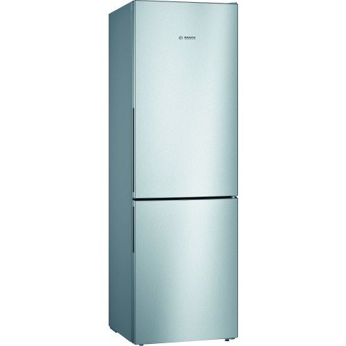 Bosch külmik KGV36VIEAS 186 cm, 214/94 l, LowFrost, 39 dB, elektrooniline juhtimine, roostevaba teras