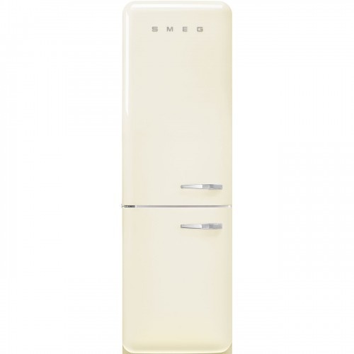 SMEG retrokülmik FAB32LCR5 50-ndate stiil, NoFrost, 196cm, 234/97 l, kreemjas