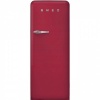 Smeg külmik FAB28RDRB5 50-ndate stiil, 153 cm, 244/26 l, 35 dB, mehaaniline juhtimine, rubiinpunane