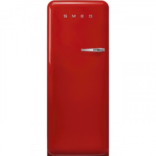 Smeg külmik FAB28LRD5 50-ndate stiil, 153 cm, 244/26 l, 35 dB, mehaaniline juhtimine, vasak, punane