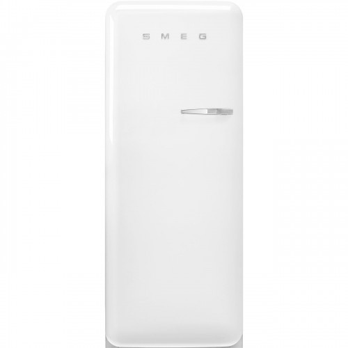 Smeg külmik FAB28LWH5 50-ndate stiil, 153 cm, 244/26 l, 35 dB, mehaaniline juhtimine, vasak, valge