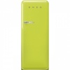 Smeg külmik FAB28RLI5 50-ndate stiil, 153 cm, 244/26 l, 35 dB, mehaaniline juhtimine, parem, laimiroheline
