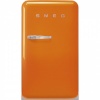 Smeg külmik FAB10ROR5 50-ndate stiil, 97 cm, 17/105 l, 37 dB, mehaaniline juhtimine, parem, oranž
