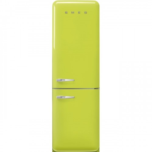 Smeg külmik FAB32RLI5 50-ndate stiil, 196cm, 234/97 l, 37dB, elektrooniline juhtimine, laimiroheline, NoFrost