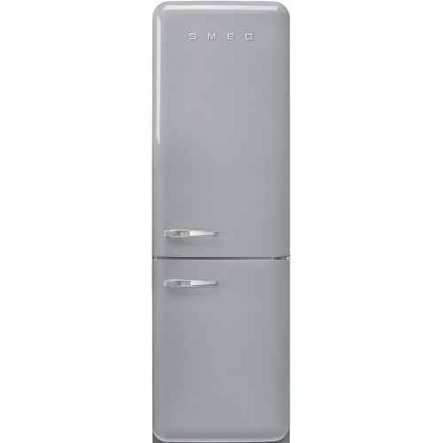 Smeg külmik FAB32RSV5 50-ndate stiil, 196cm, 234/97 l, 37dB, elektrooniline juhtimine, NoFrost, hõbedane