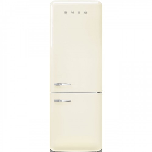Smeg külmik FAB38RCR5 50-ndate stiil, NoFrost, 205 cm, 41 dB, puutetundlik juhtimine, kreem, 333/128 l