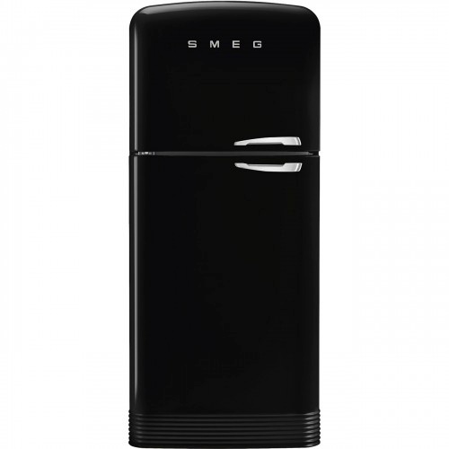 Smeg külmik FAB50LBL5 50-ndate stiil, "Jenkki", 187cm, 400/124 l, 44dB, mehaaniline juhtimine, vasak, must
