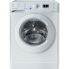 INDESIT Washing Machine BWSA 61051 W EU N, Energy class F (old A+++), 6 kg, 1000rpm, Depth 43 cm