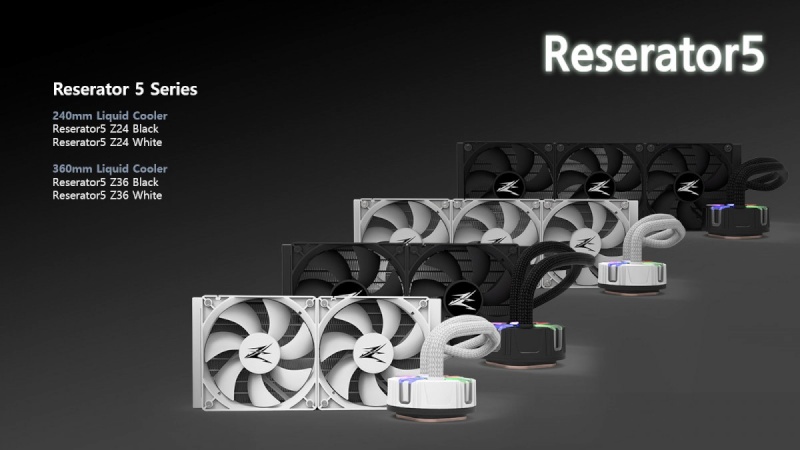 Zalman jahutus Reserator5 Z36 valge CPU Liquid Cooler