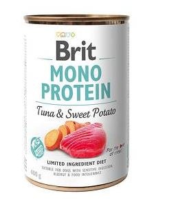 Brit koeratoit Brti Mono Protein Tuna with sweet Potatos- 400g