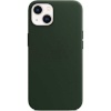 Apple kaitsekest iPhone 13 Leather Case with MagSafe - Sequoia Green, tumeroheline