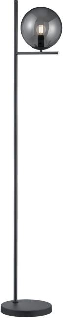 Trio põrandalamp Pure antratsiit ja suitsuklaas E14