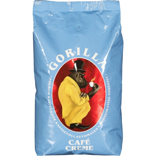Joerges kohvioad Gorilla Cafè Creme Blue 1kg